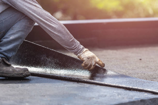Professional Crawl Space Encapsulation technician working in Larsen, WI